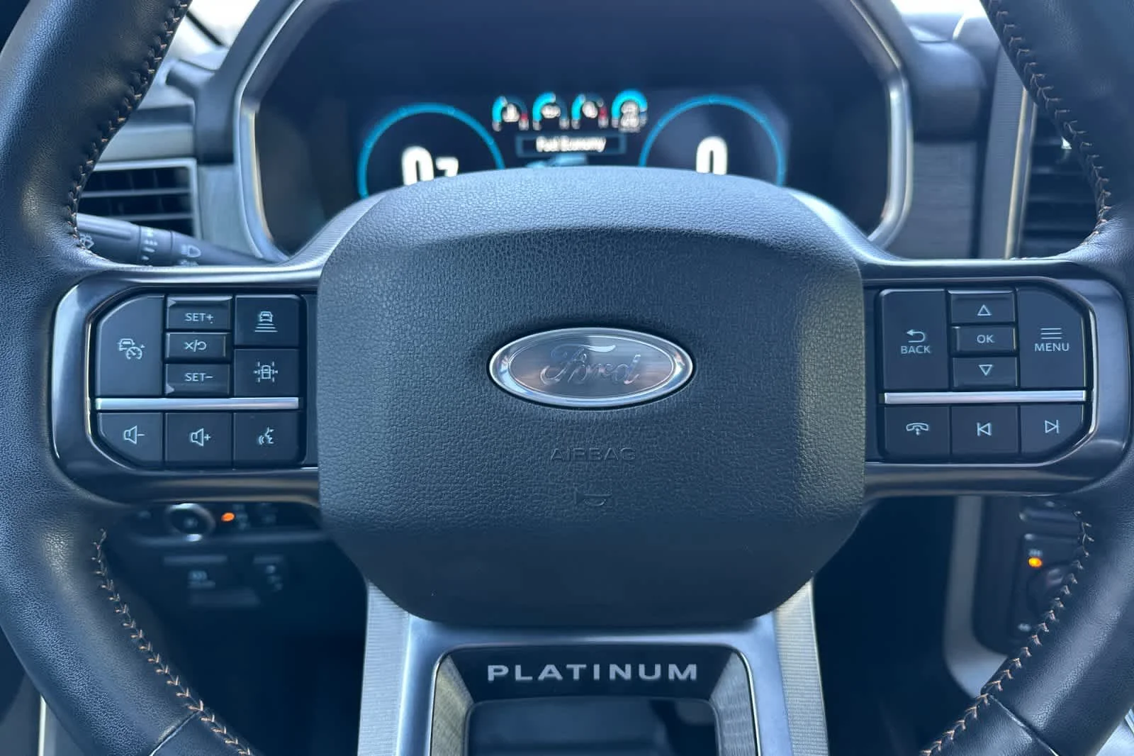 Certified Used 2023 Agate Black Metallic Ford Platinum image 23