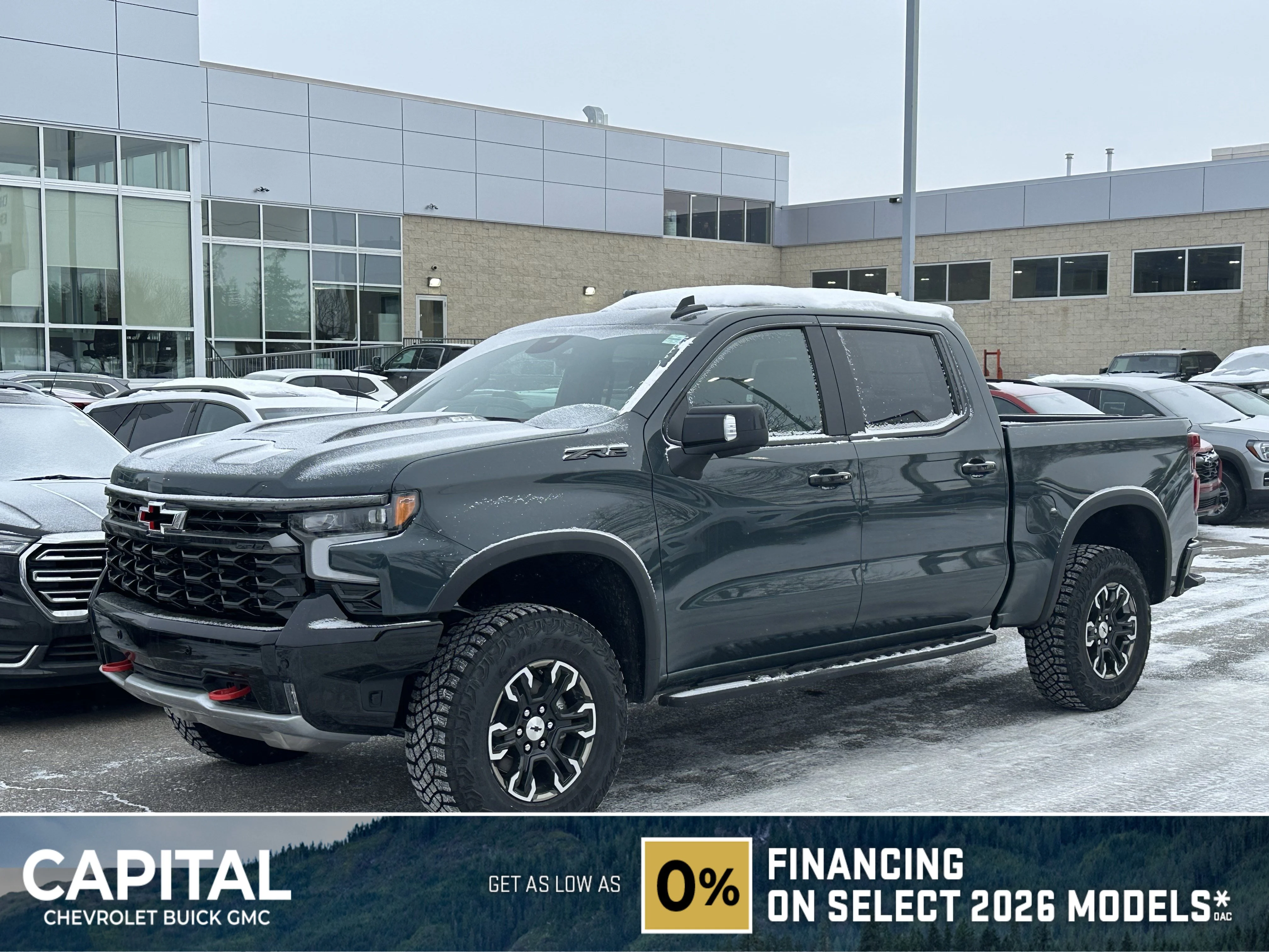 New 2026 Cypress Grey Chevrolet ZR2 image 1