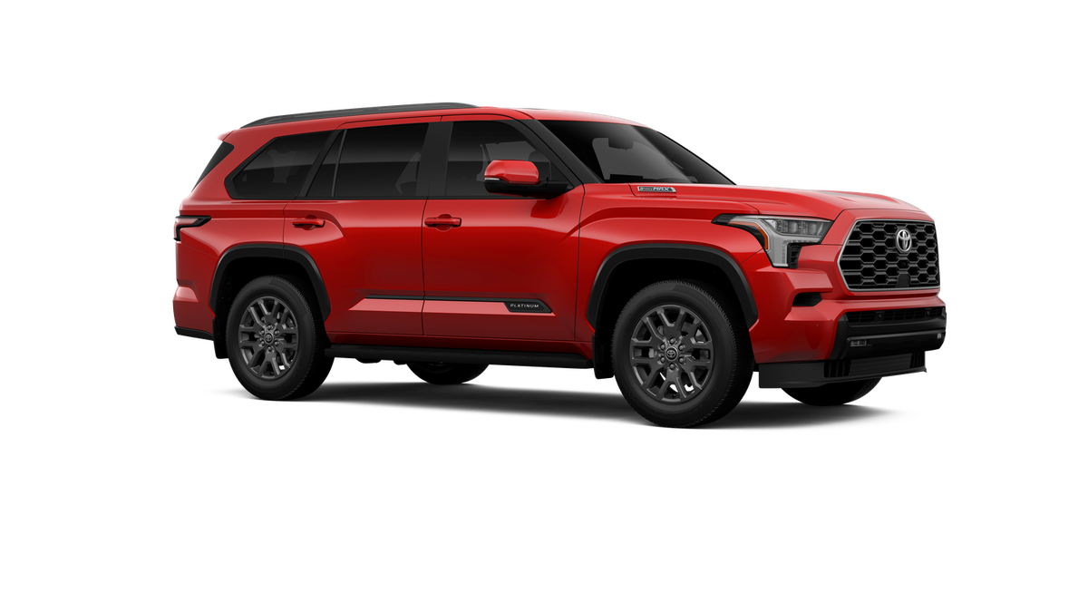 New 2026 Supersonic Red Toyota Platinum image 14