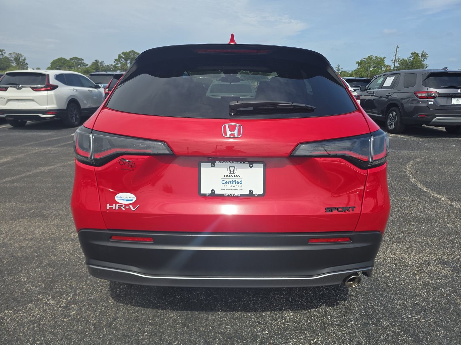 Certified Used 2025 Milano Red Honda Sport image 5