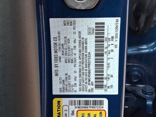 Used 2023 Blue Metallic Ford Big Bend image 26