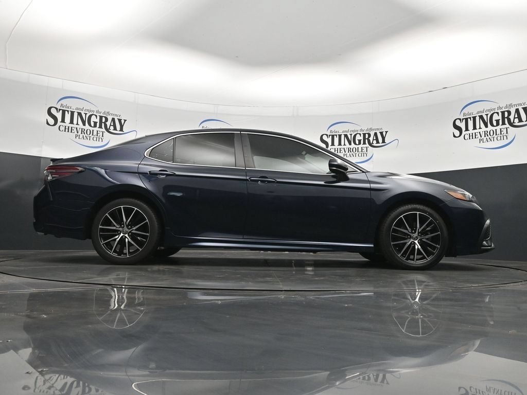 Used 2021 Blue Toyota SE image 33