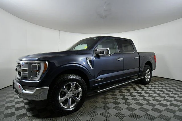Used 2021 Blue Ford King Ranch image 1