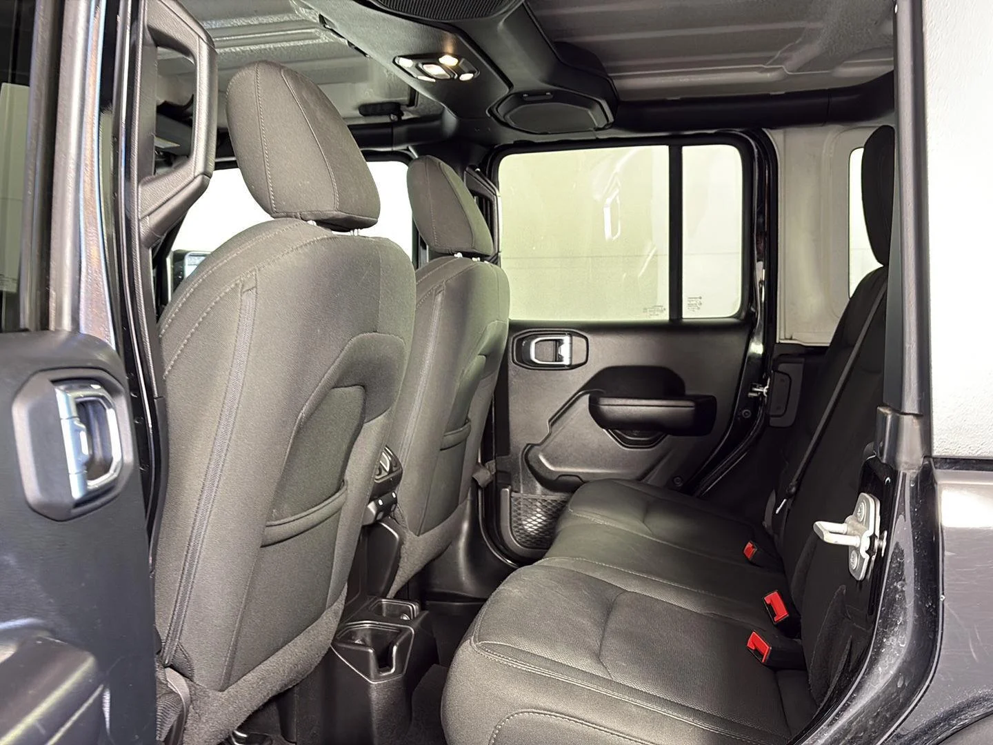 Used 2021 Black Clearcoat Jeep Unlimited Sport S image 21