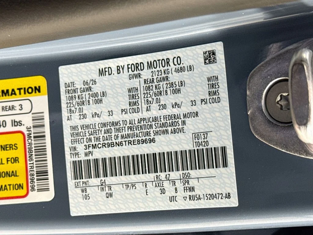 New 2026 Azure Gray Metallic Tri-Coat Ford Big Bend® image 31
