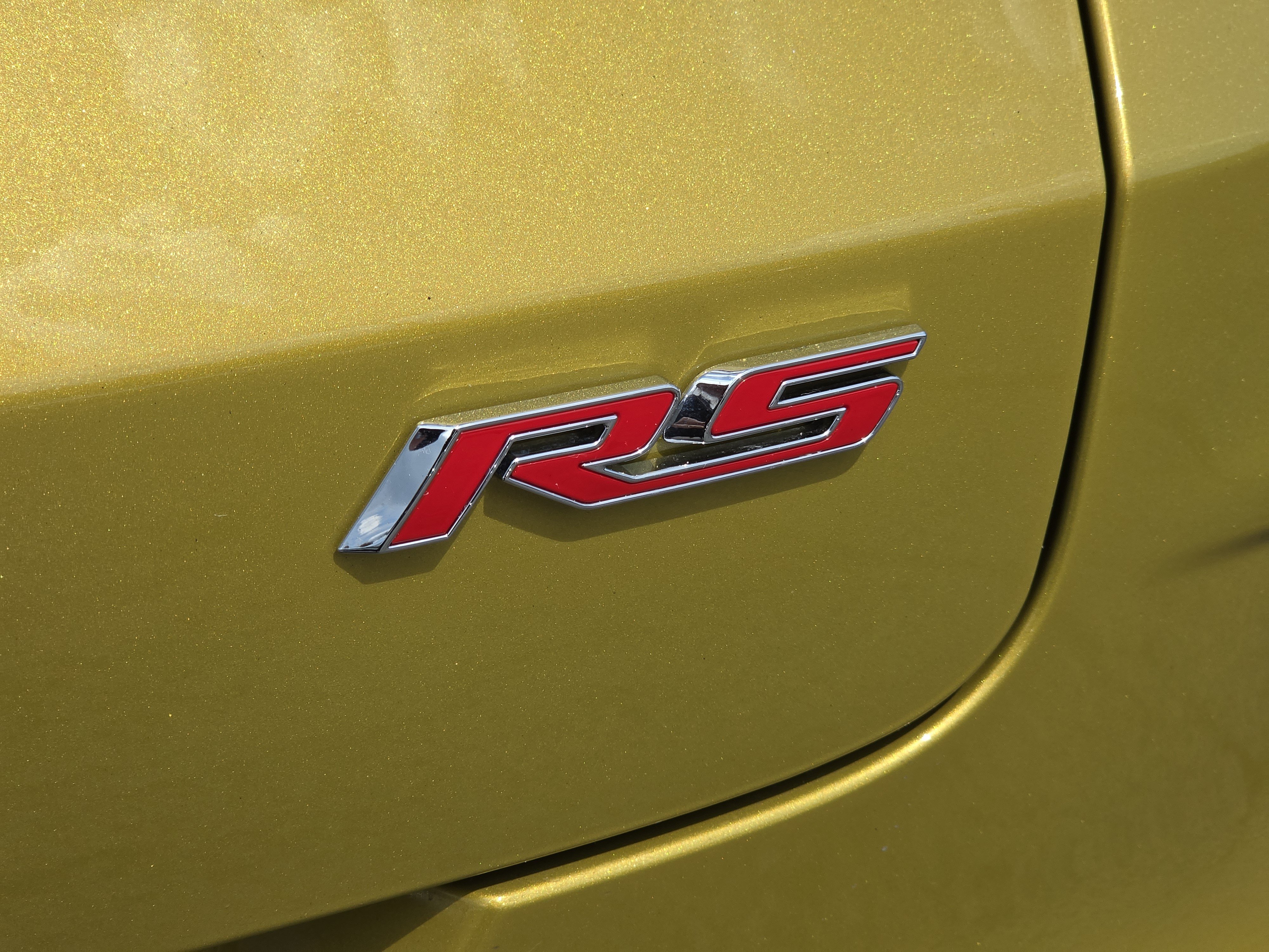 Used 2025 Nitro Yellow Metallic Chevrolet RS image 8