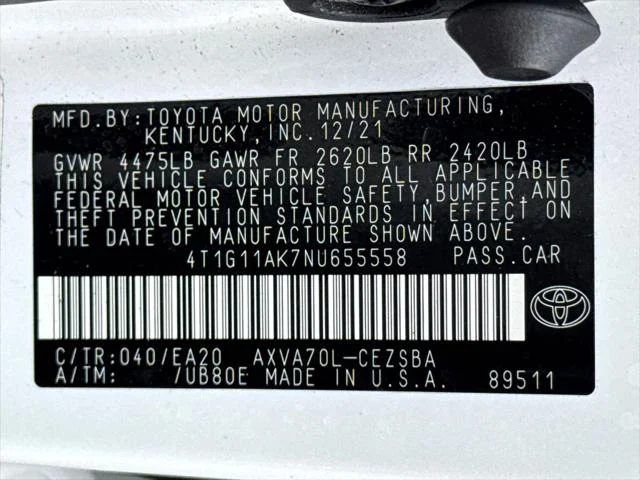 Certified Used 2022 ICE CAP Toyota  image 30