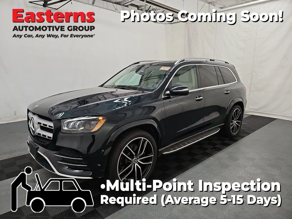 Used 2022 Green Mercedes-Benz GLS 450 image 1