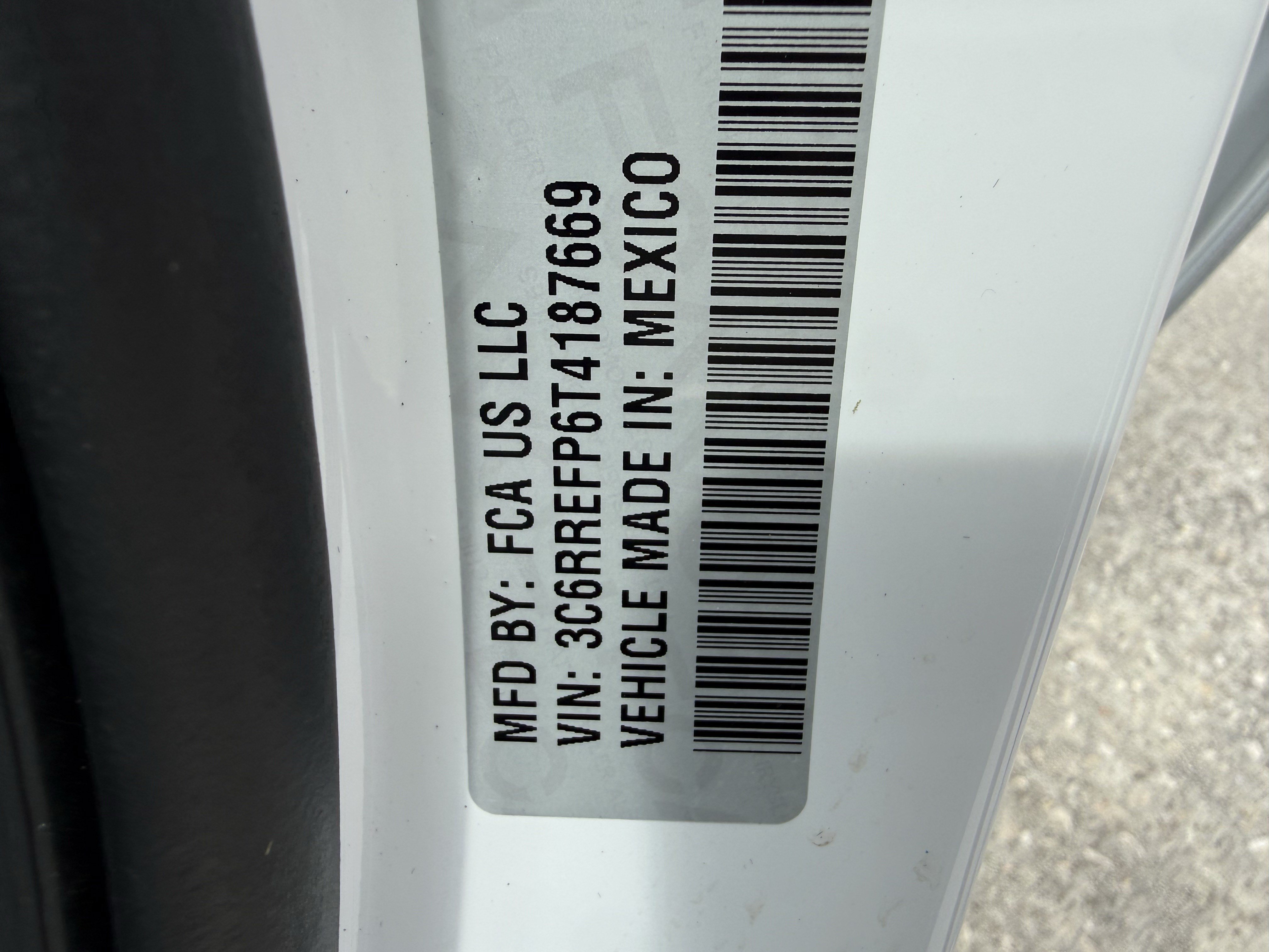 New 2026 Bright White Clear-Coat Exterior Paint RAM Lone Star image 18