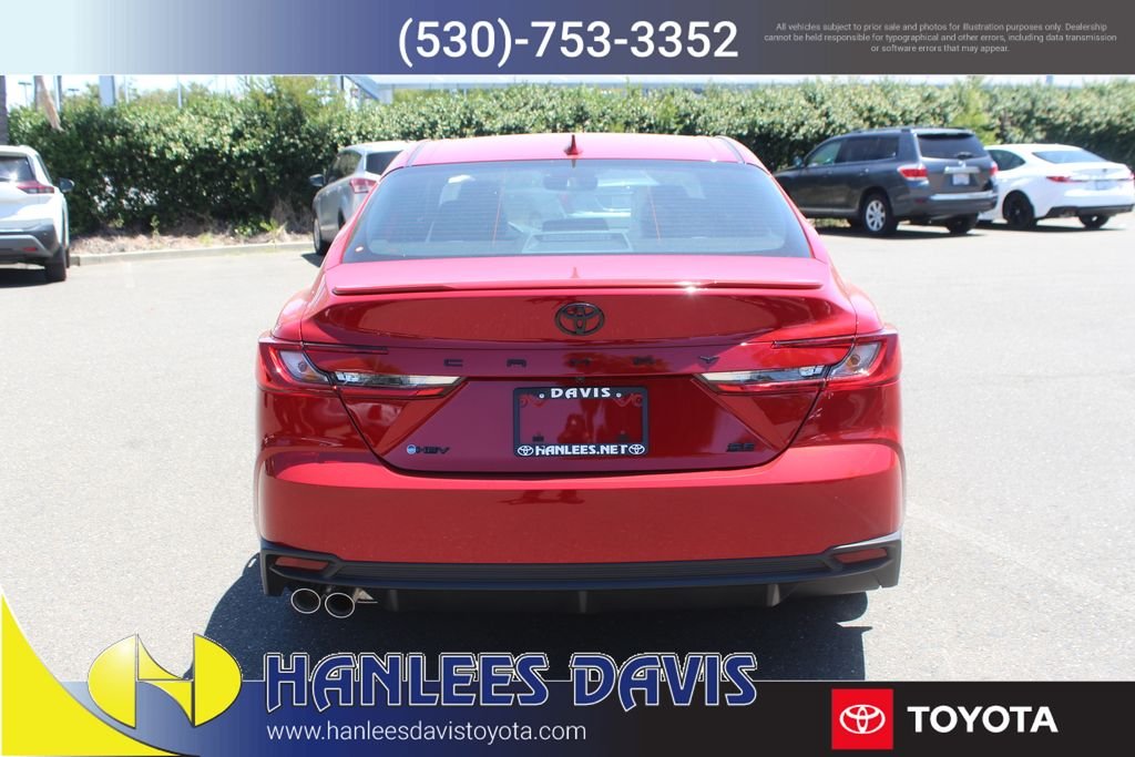 New 2026 Supersonic Red Toyota SE image 8