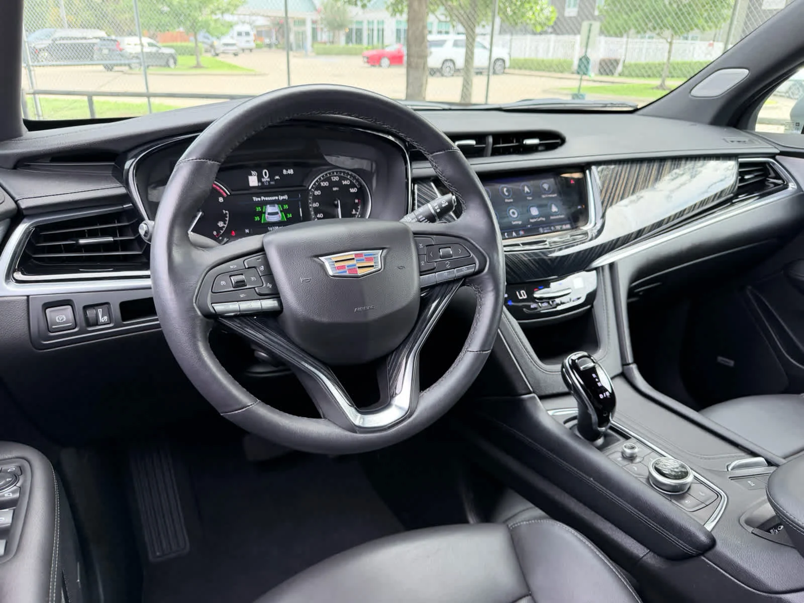 Used 2024 Argent Silver Metallic Cadillac Premium Luxury image 13