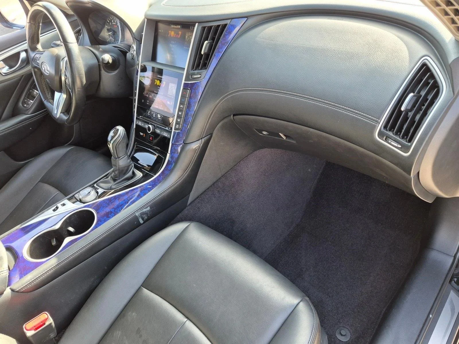 Used 2020 Black Obsidian INFINITI 3.0t LUXE image 21