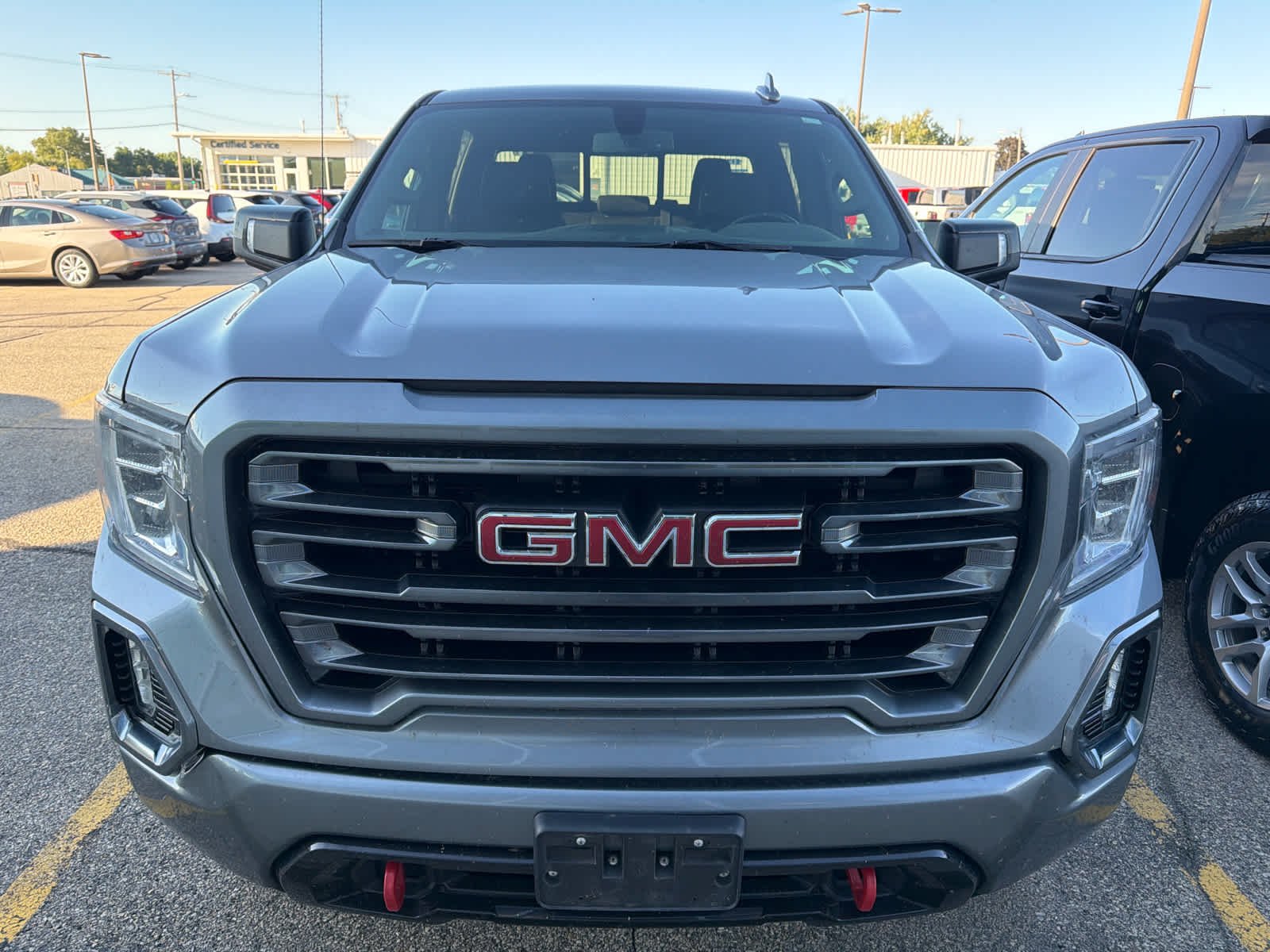 Used 2022 SATIN STEEL METALLIC GMC AT4 image 2