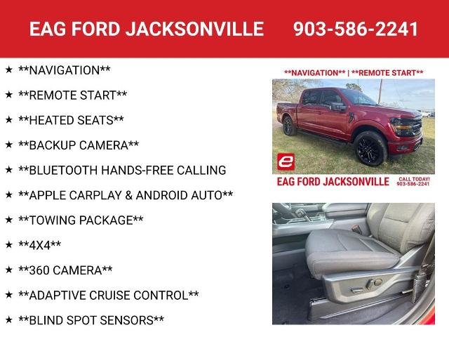 New 2026 Ruby Red Metallic Tinted Clearcoat Ford XLT image 63