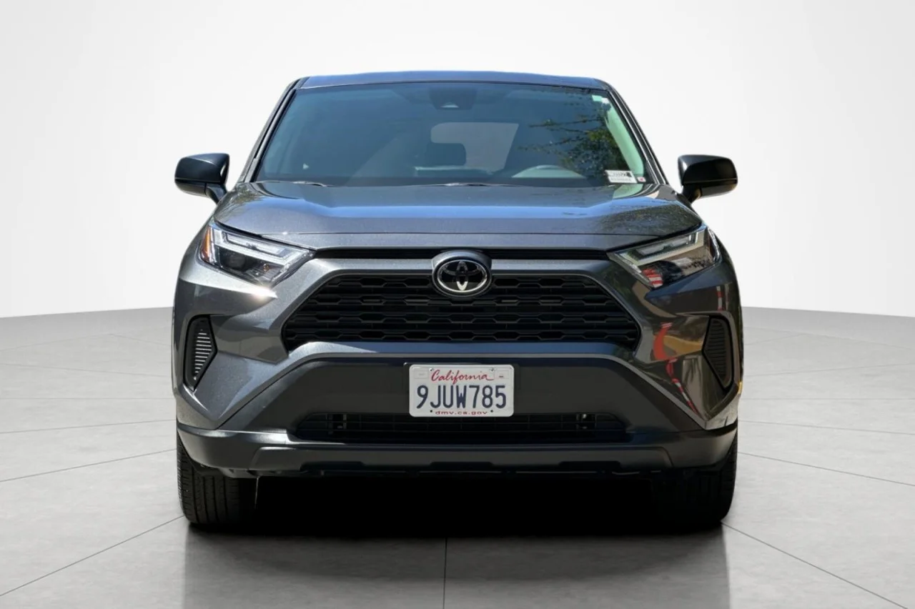 Used 2024 MAGNETIC GREY METALL Toyota LE image 8
