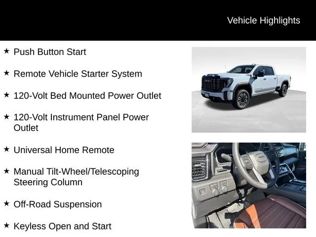 New 2026 Glacier White Tricoat GMC Denali Ultimate image 15