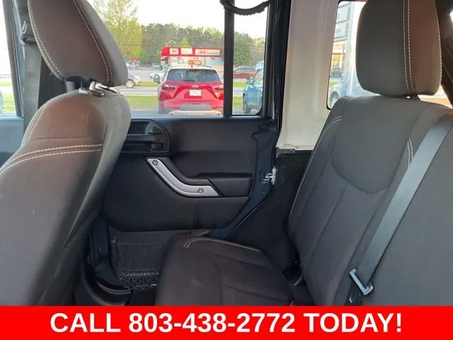 Used 2016 Black Jeep Unlimited Rubicon image 14