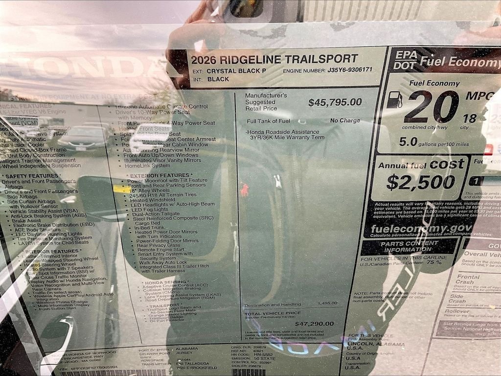 2026 Honda Ridgeline — photo 18