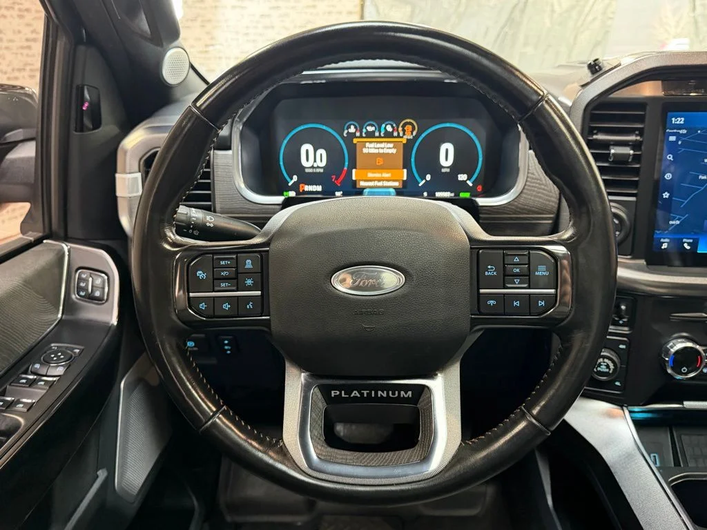 Used 2021 Gray Metallic Ford Platinum image 19