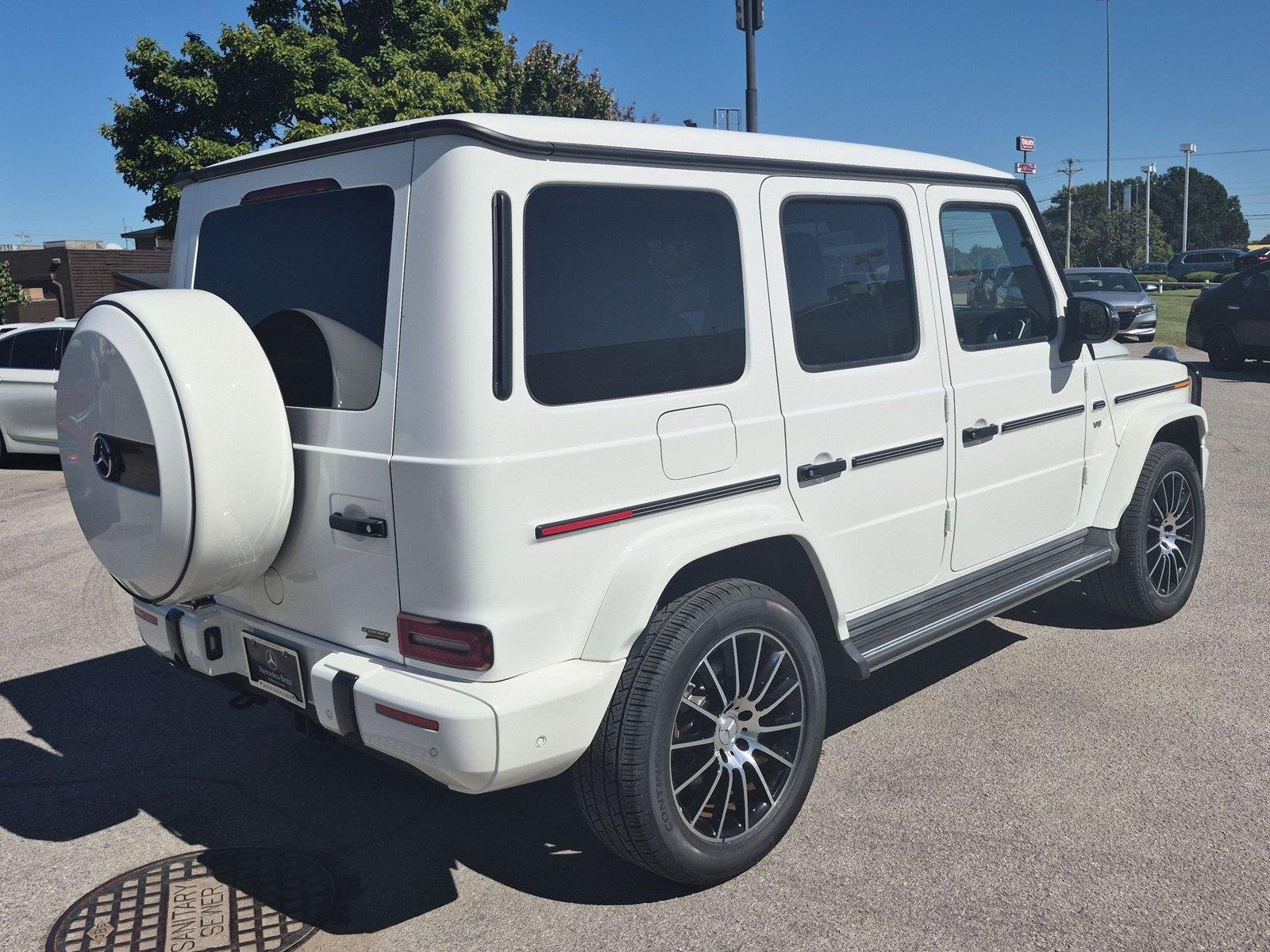 Used 2021 Polar White Mercedes-Benz G 550 image 5