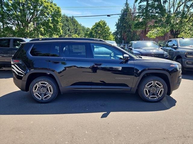 New 2026 Diamond Black Crystal Pearl-Coat Exterior Paint Jeep Laredo image 8