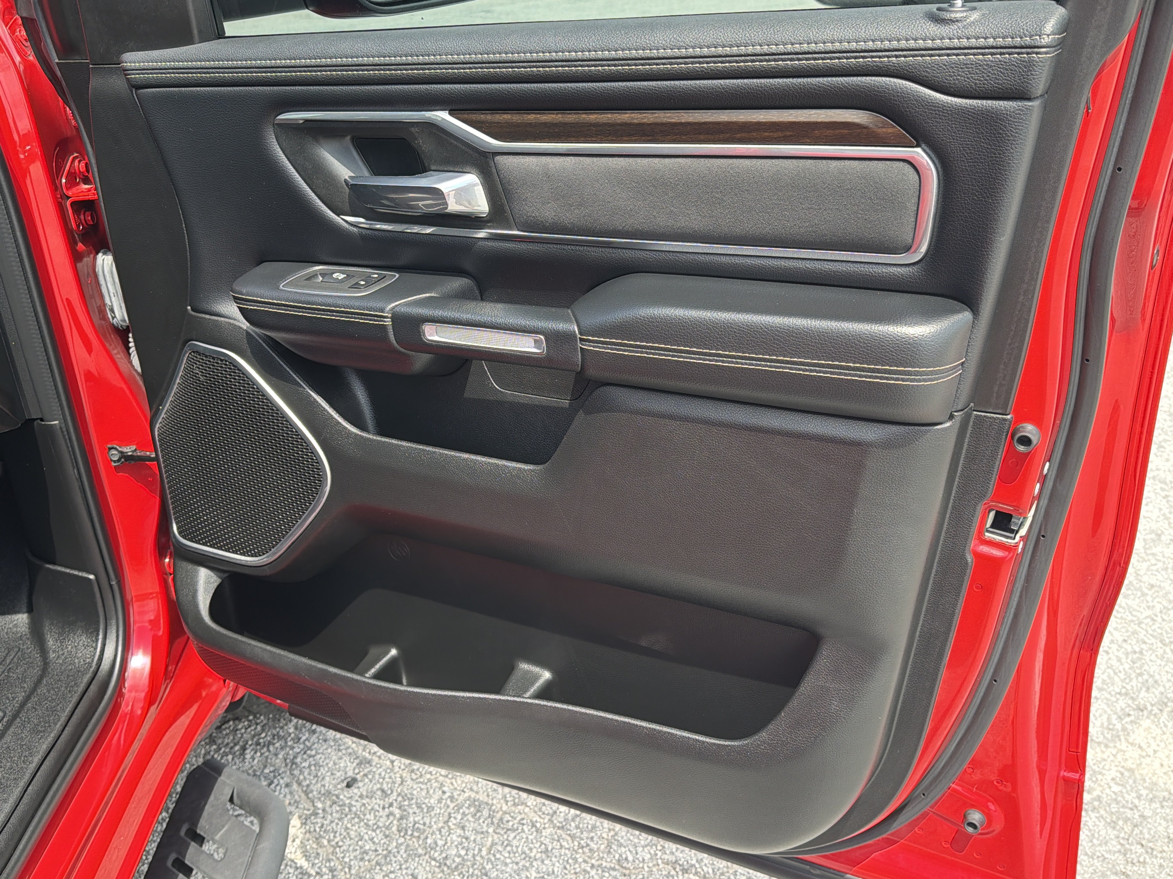 Used 2022 Flame Red Clearcoat Ram Laramie image 14