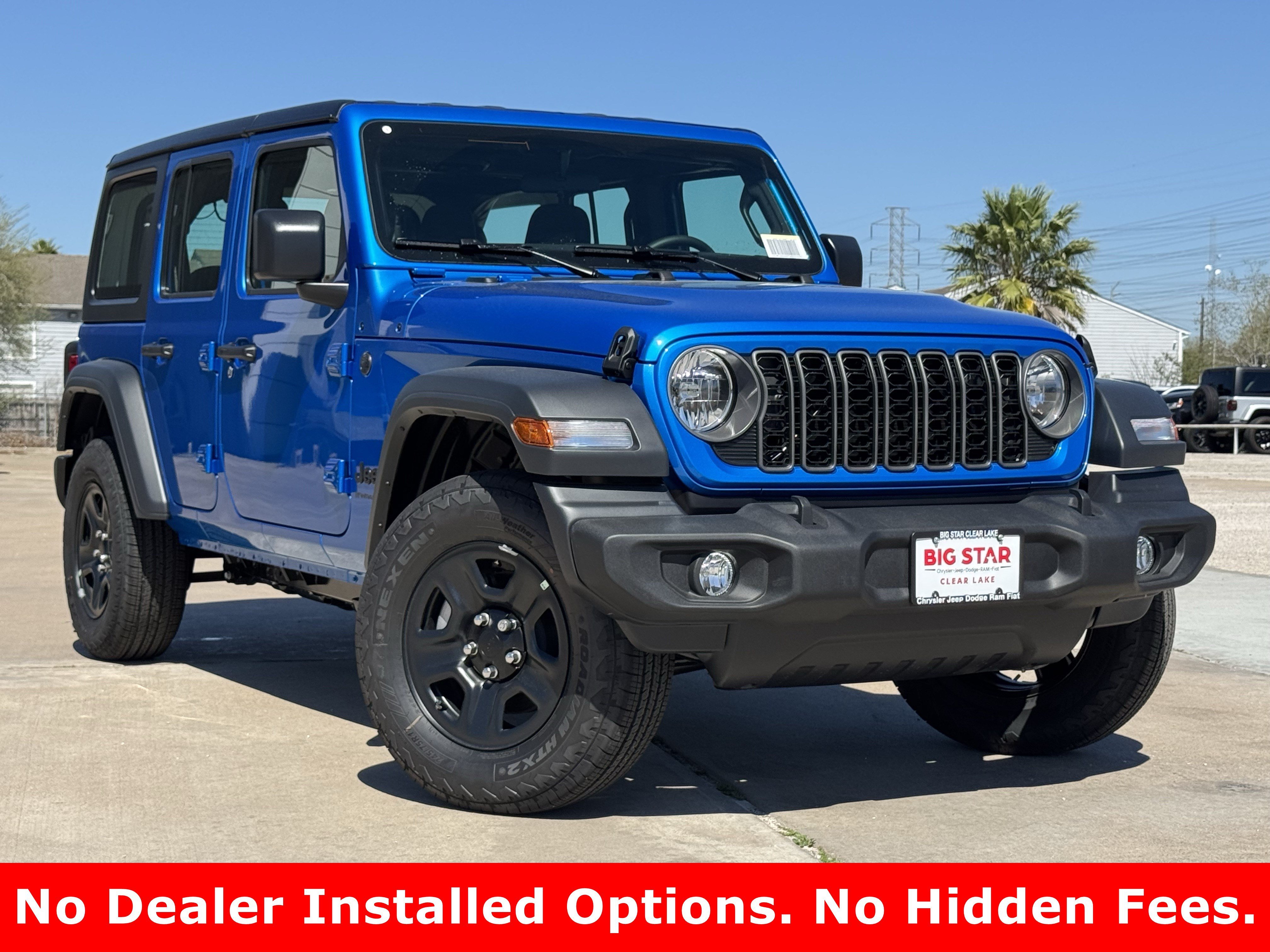 New 2026 Hydro Blue Pearl-Coat Exterior Paint Jeep Sport image 2