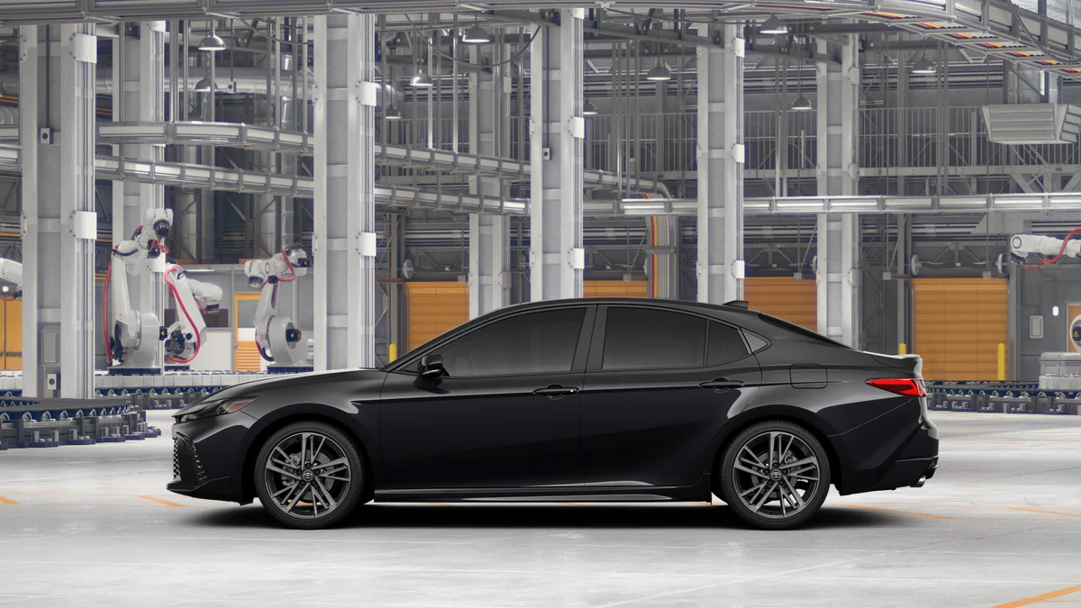 New 2026 Midnight Black Metallic Toyota XSE image 4