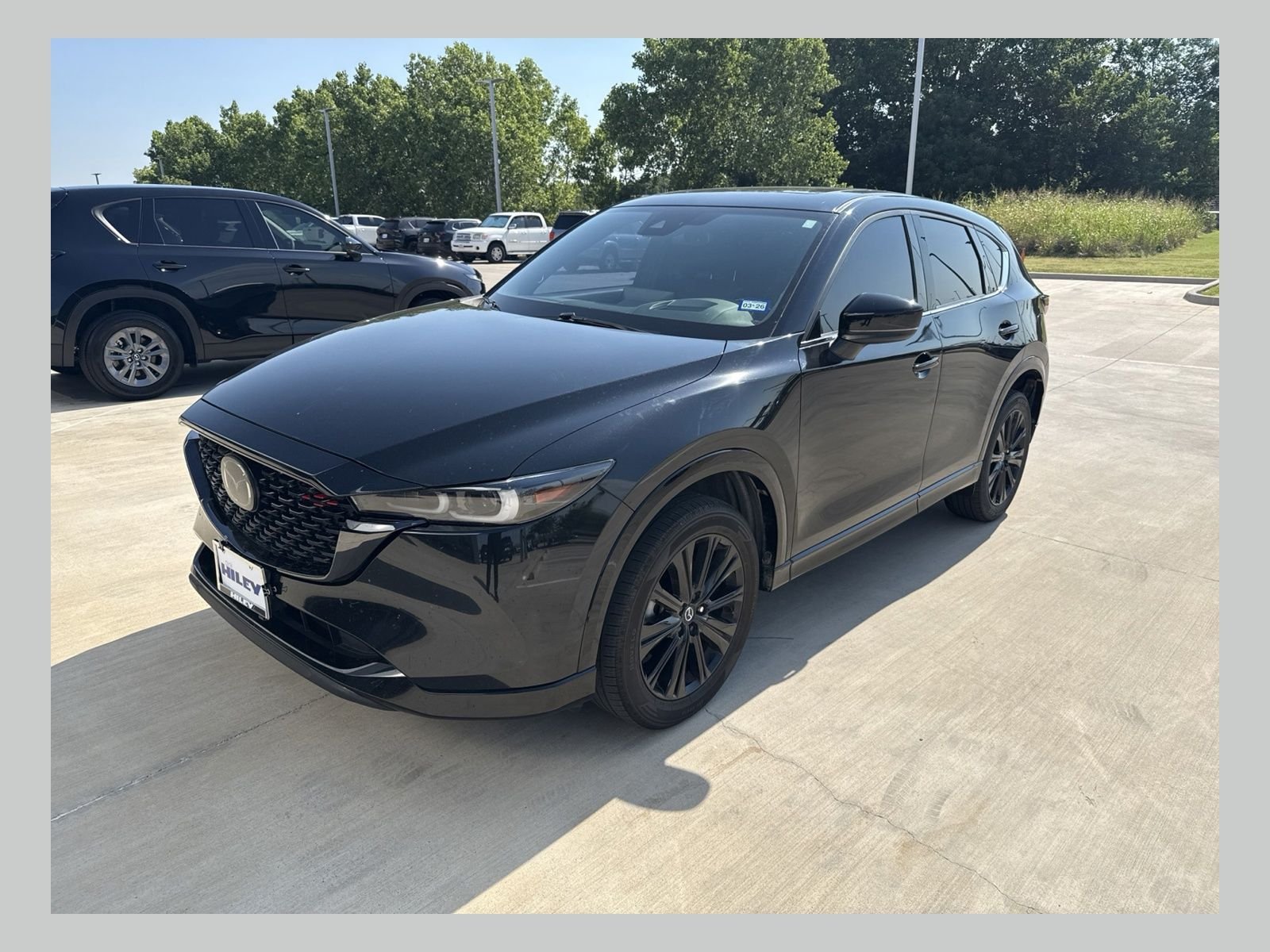Used 2023 Jet Black Mica Mazda 2.5 Turbo image 1