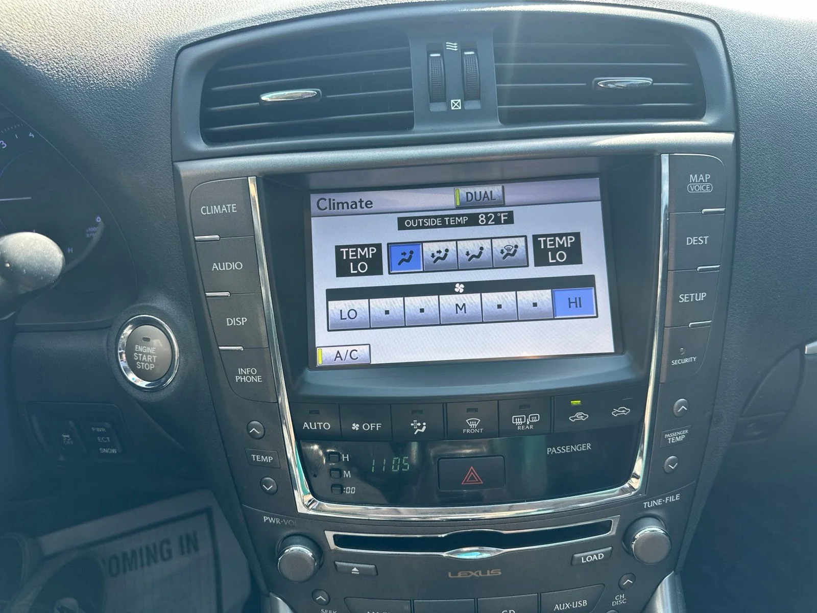 Used 2011 Black Lexus 250 image 57