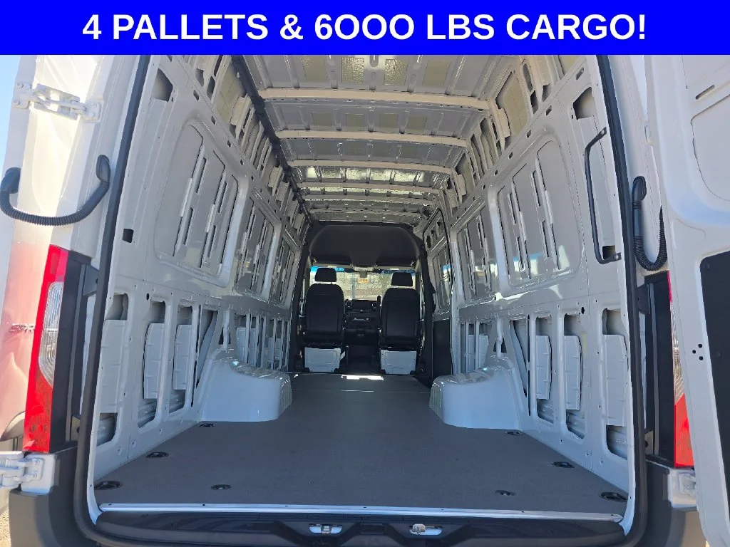 New 2026 Arctic White Mercedes-Benz Extended Cargo Van 170 in. WB image 12
