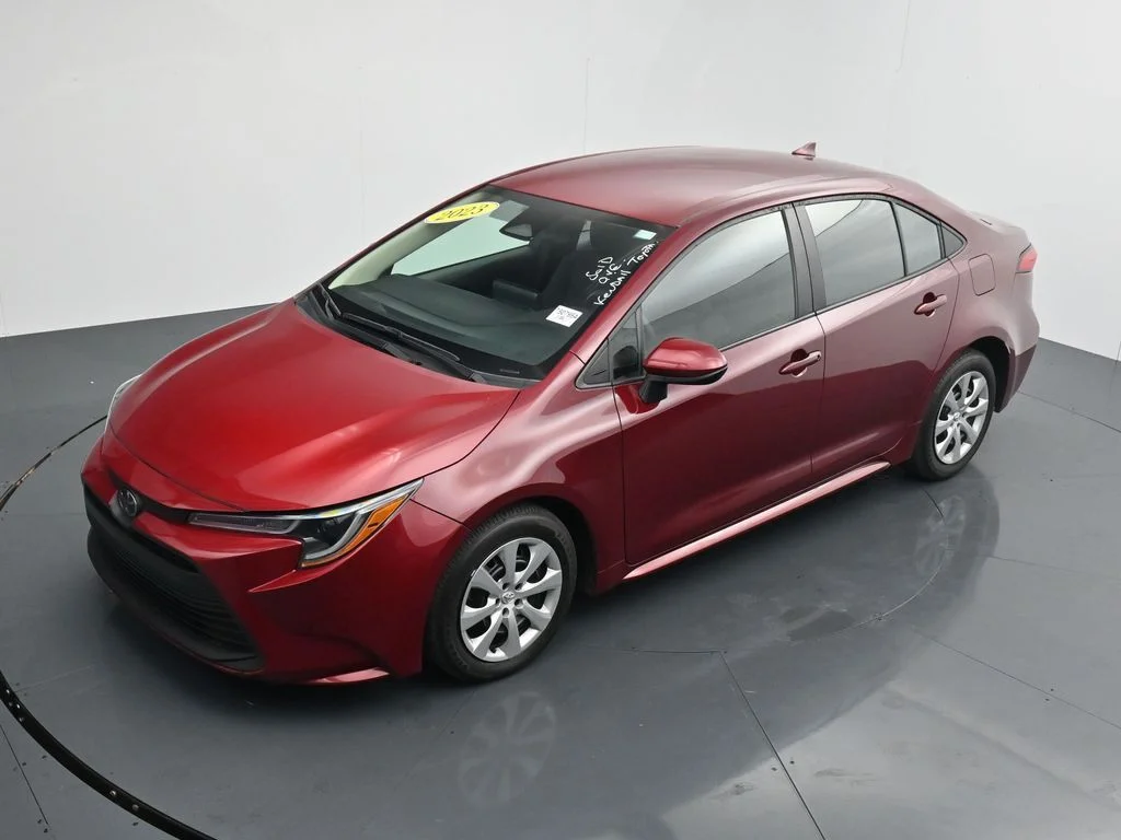 Used 2023 Red Toyota LE image 12