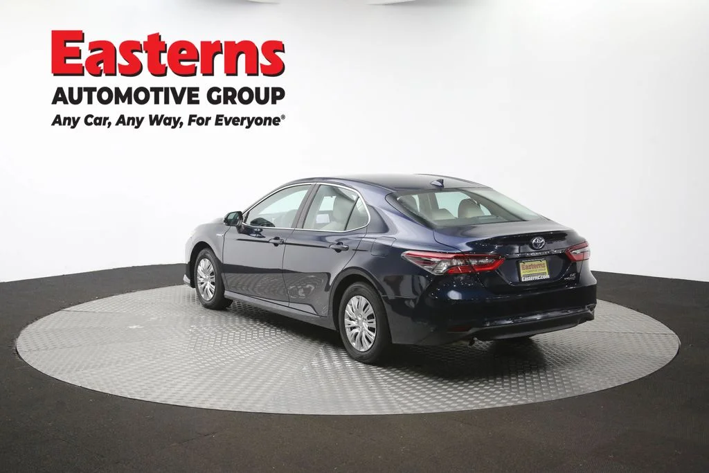 Used 2021 Blue Toyota LE image 63