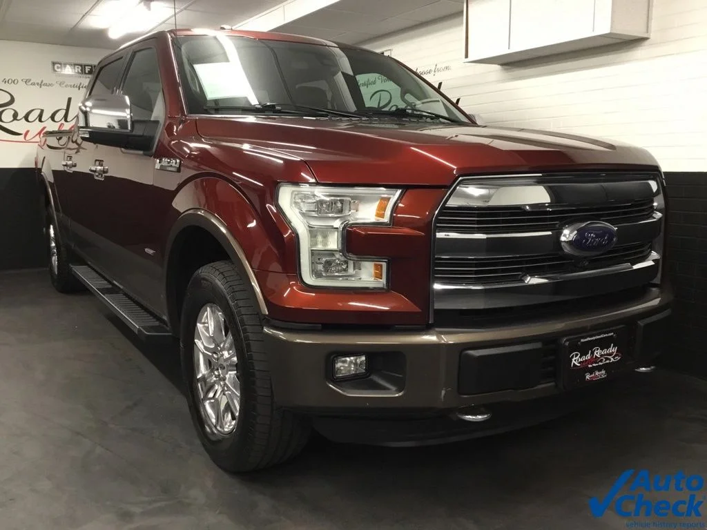 Used 2016 Red Ford Lariat image 3