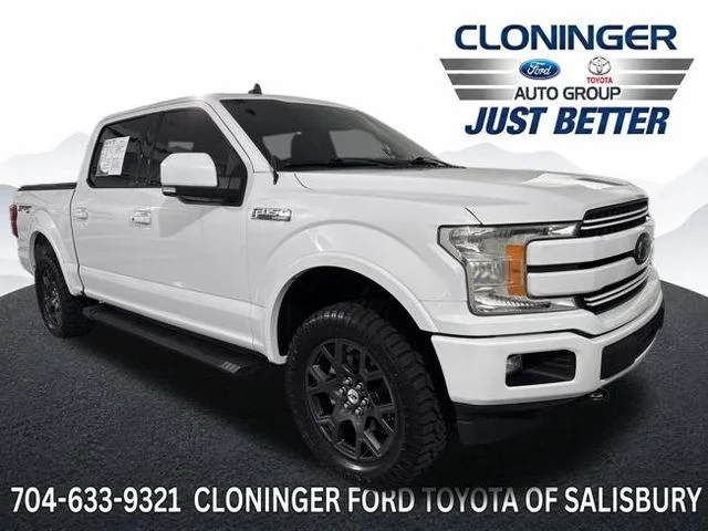 Used 2019 White Ford Lariat image 1