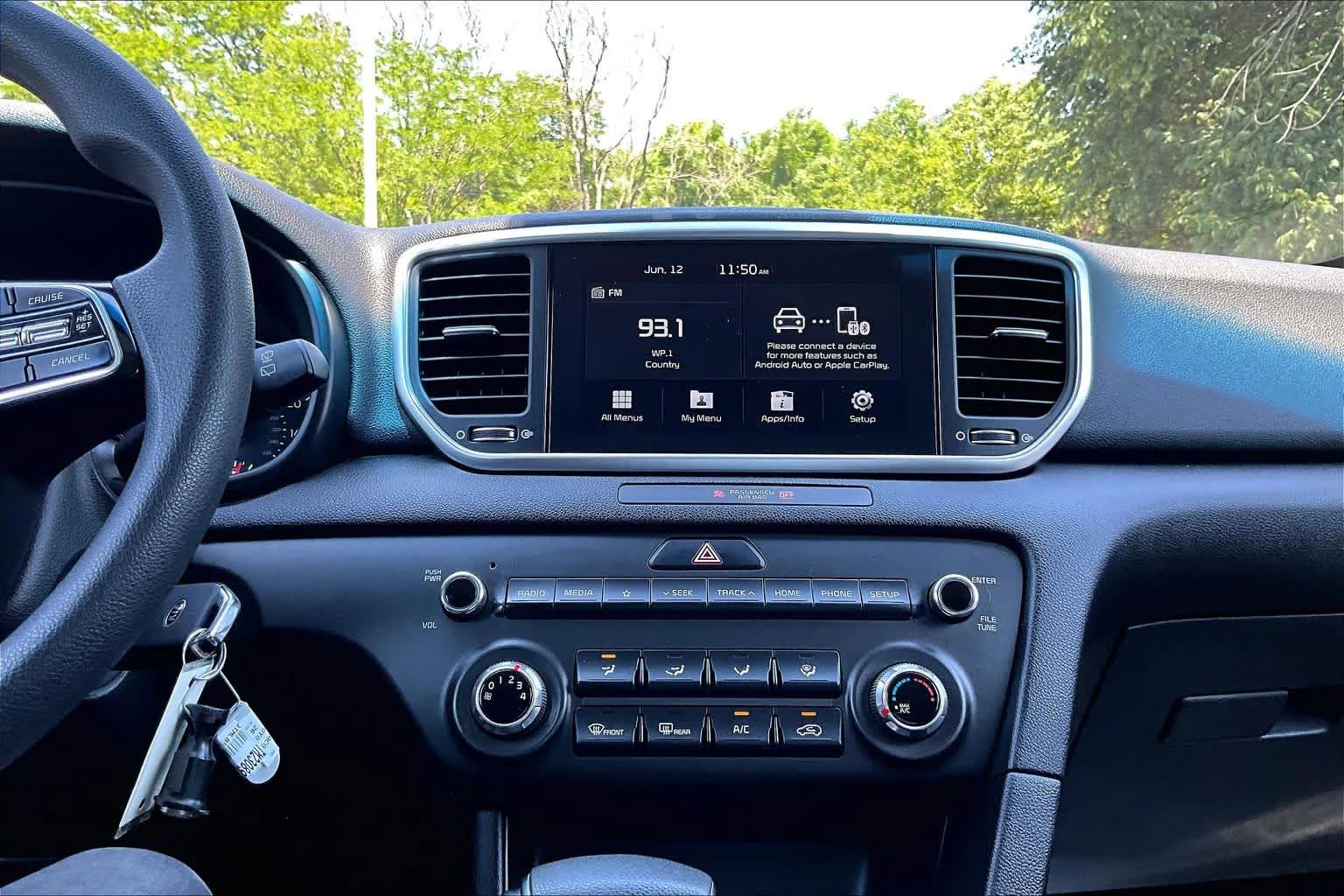 Used 2021 Hyper Red Kia LX image 35