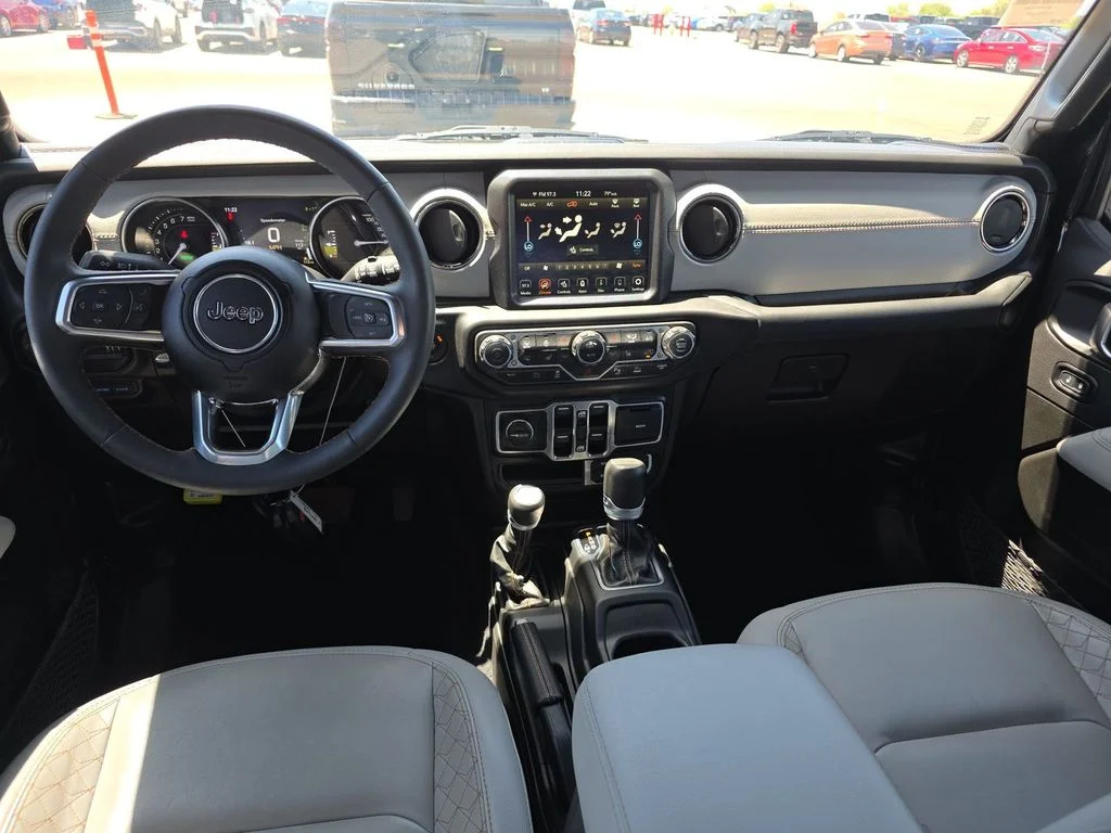 Used 2023 Black Jeep Sahara 4xe image 6