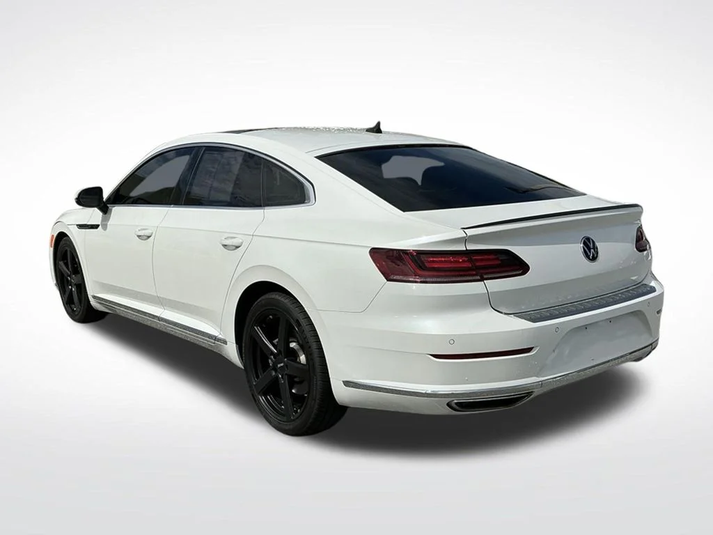 Used 2021 White Volkswagen 2.0T SEL R-Line image 4