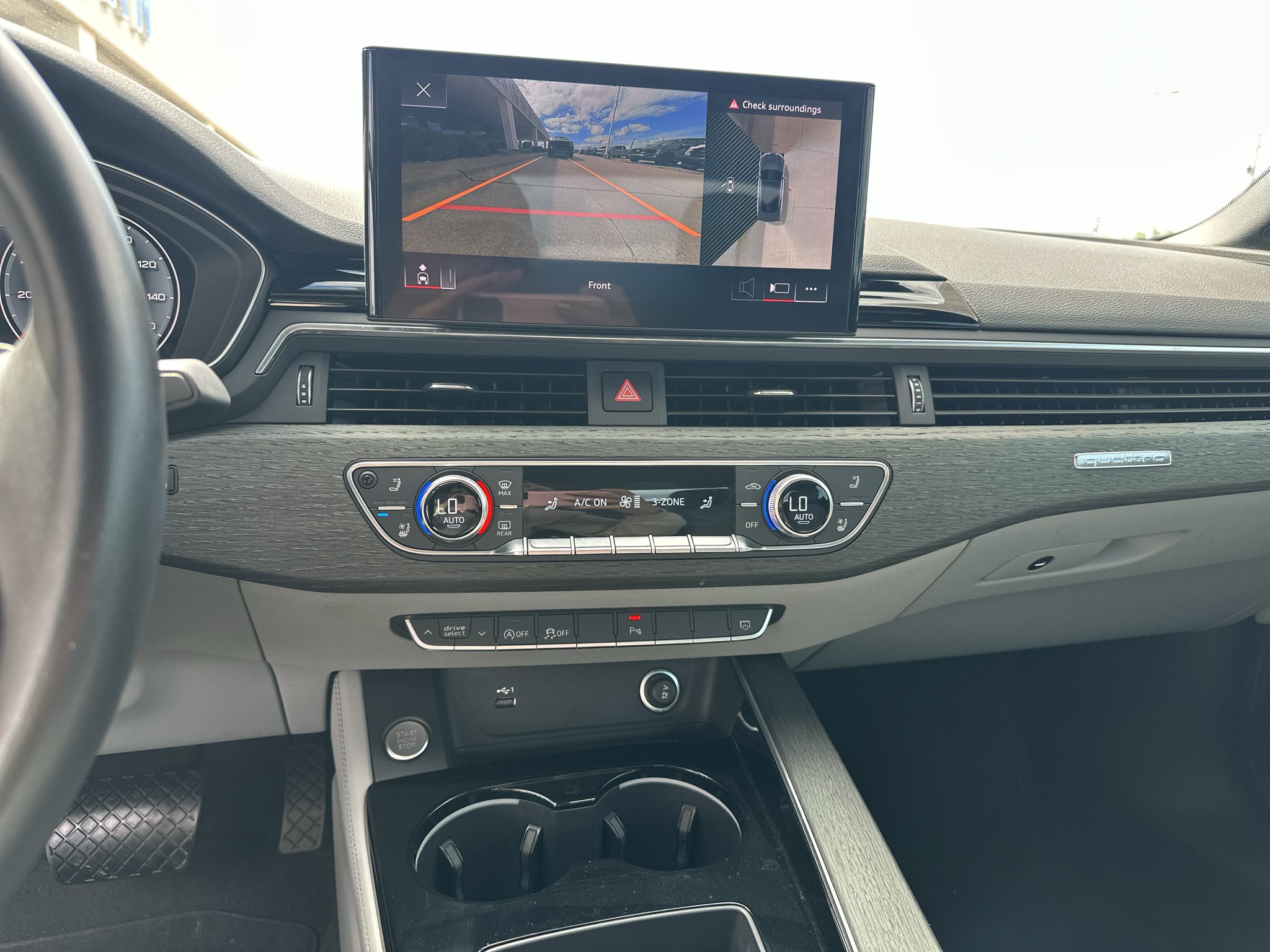 Used 2023 Daytona Gray Pearl Effect/Black Roof Audi S line Premium Plus image 4