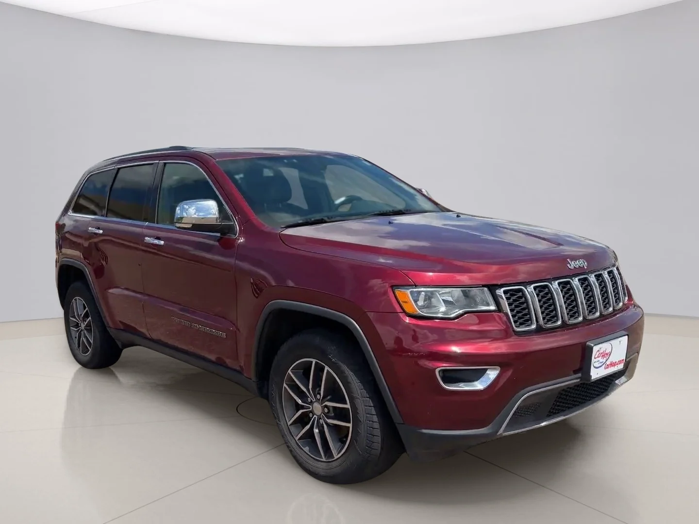 Used 2017 Red Jeep LIMITED image 7