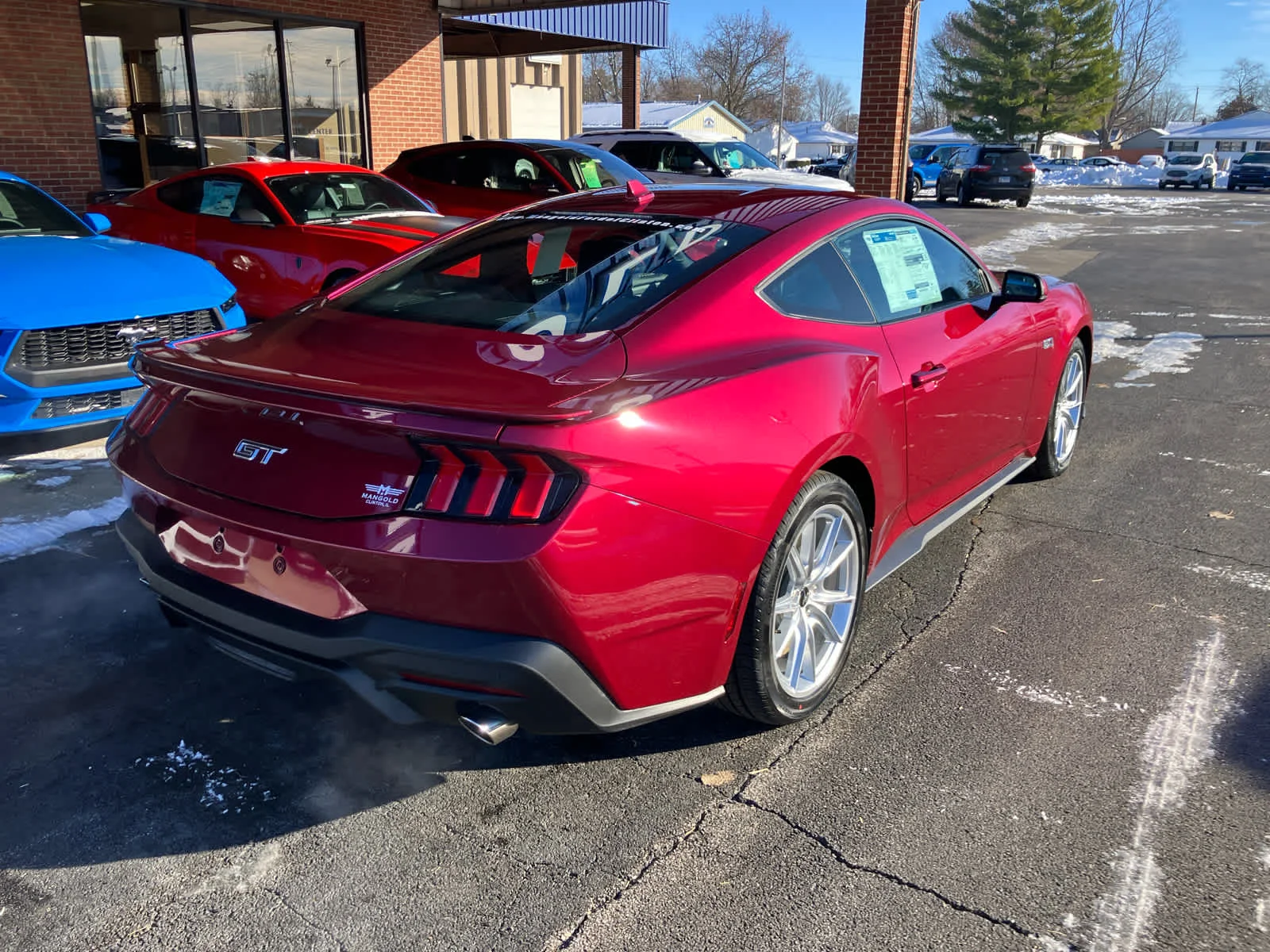 New 2026 Molten Magenta Metallic Tinted Clearcoat Ford GT Premium Fastback image 19