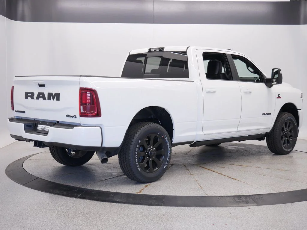 New 2026 Bright White Clear-Coat Exterior Paint Ram Laramie image 6