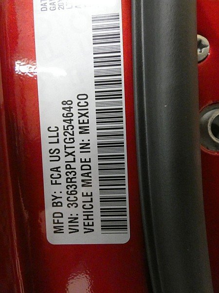 New 2026 Molten Red Pearl-Coat Exterior Paint RAM Limited Mega Cab 6