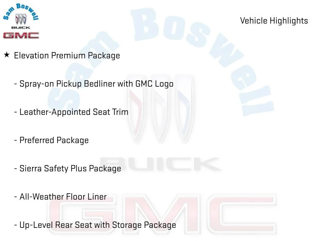 New 2026 Onyx Black GMC Elevation image 4