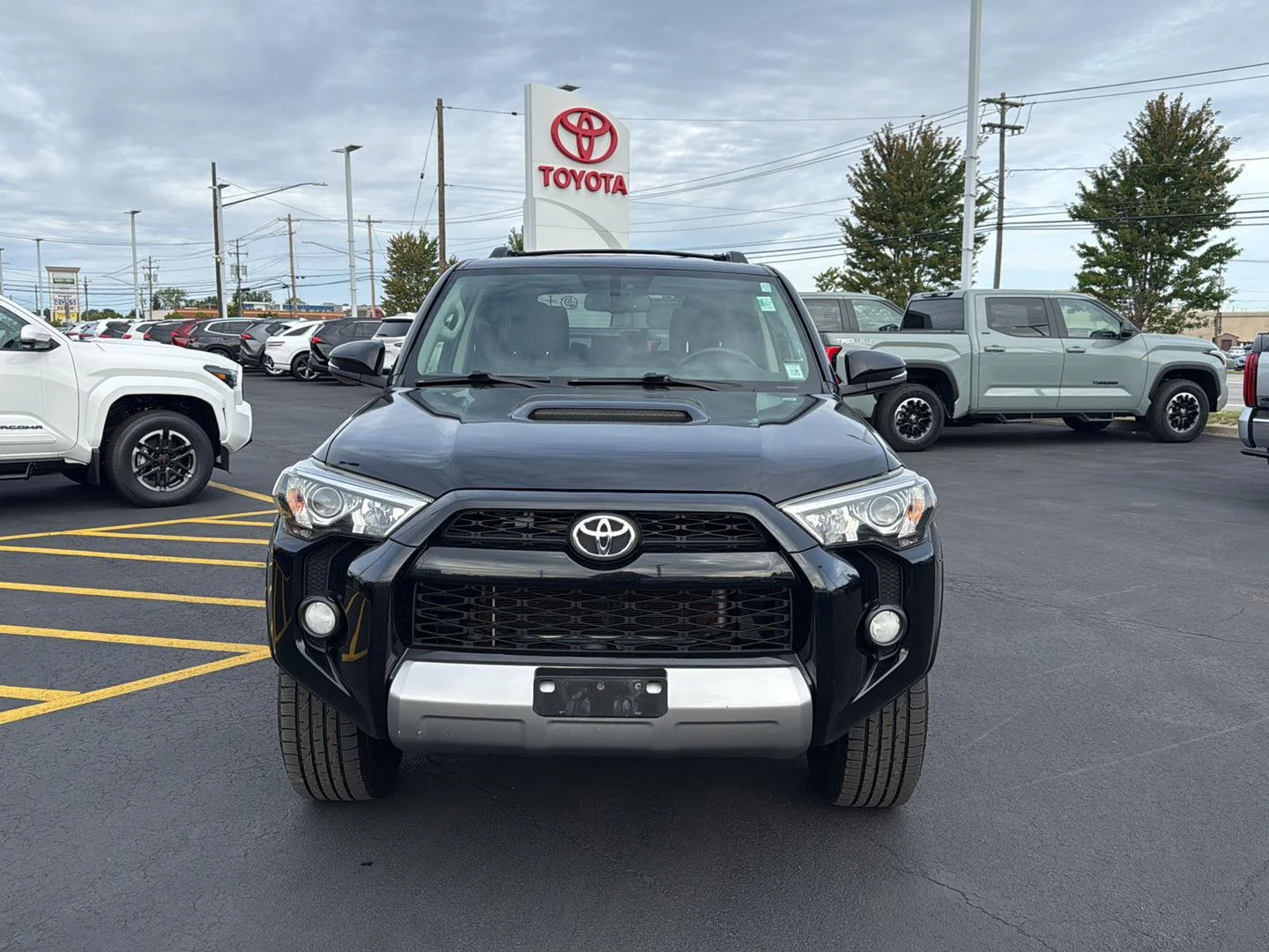 Used 2017 Midnight Black Metallic Toyota TRD Off-Road Premium image 8