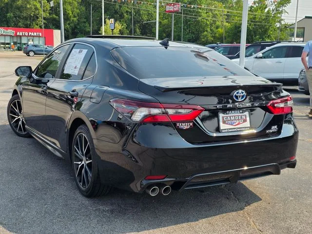 Used 2024 Black Toyota SE image 3