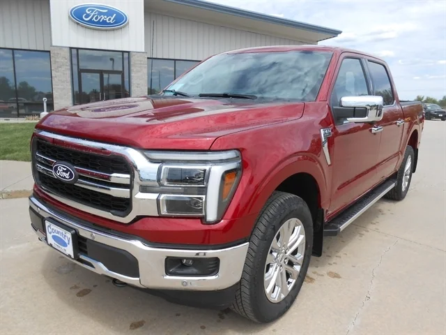 New 2026 Ruby Red Metallic Tinted Clearcoat FORD Lariat® image 1