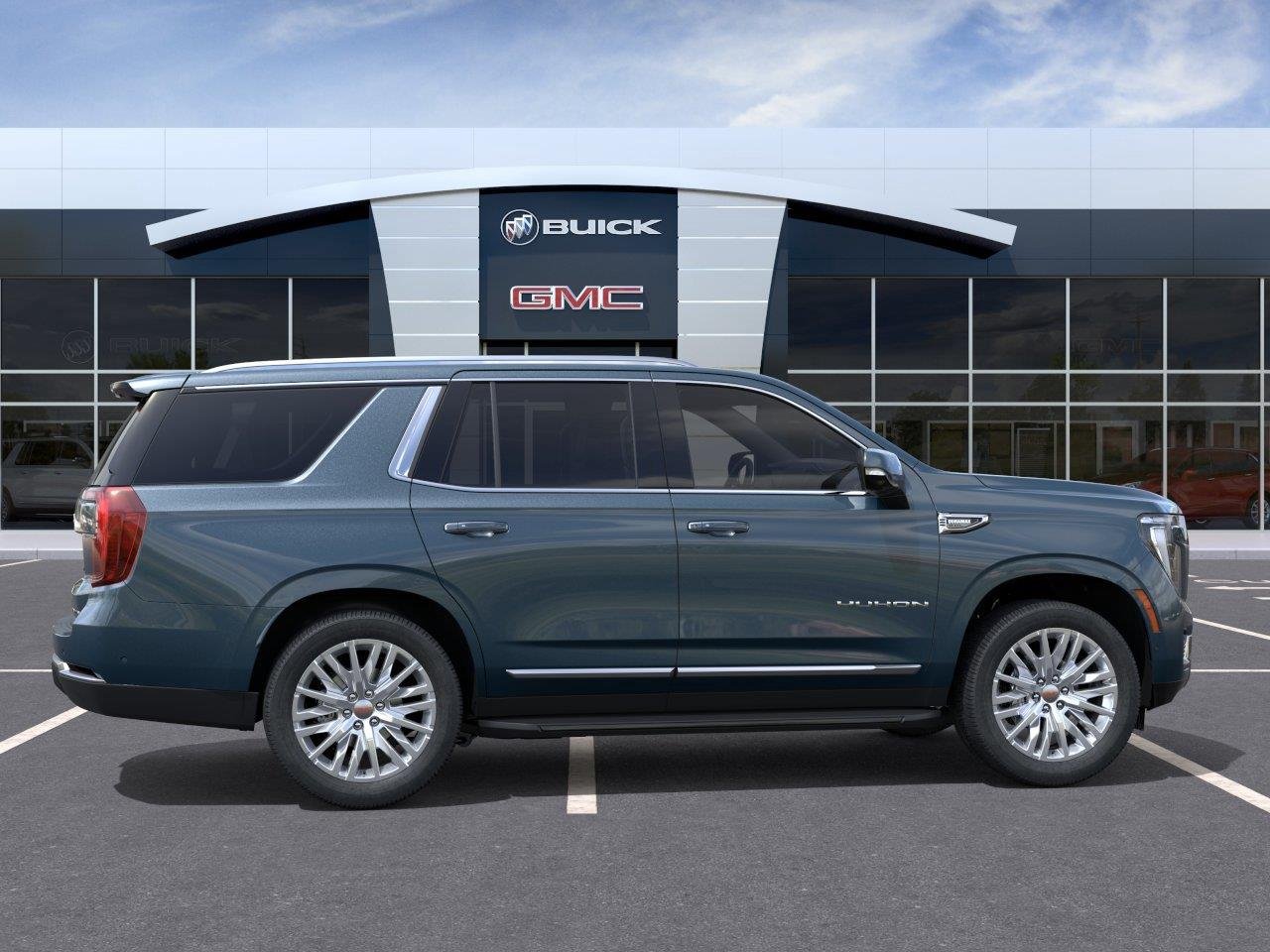 New 2027 Downpour Metallic GMC Elevation image 5