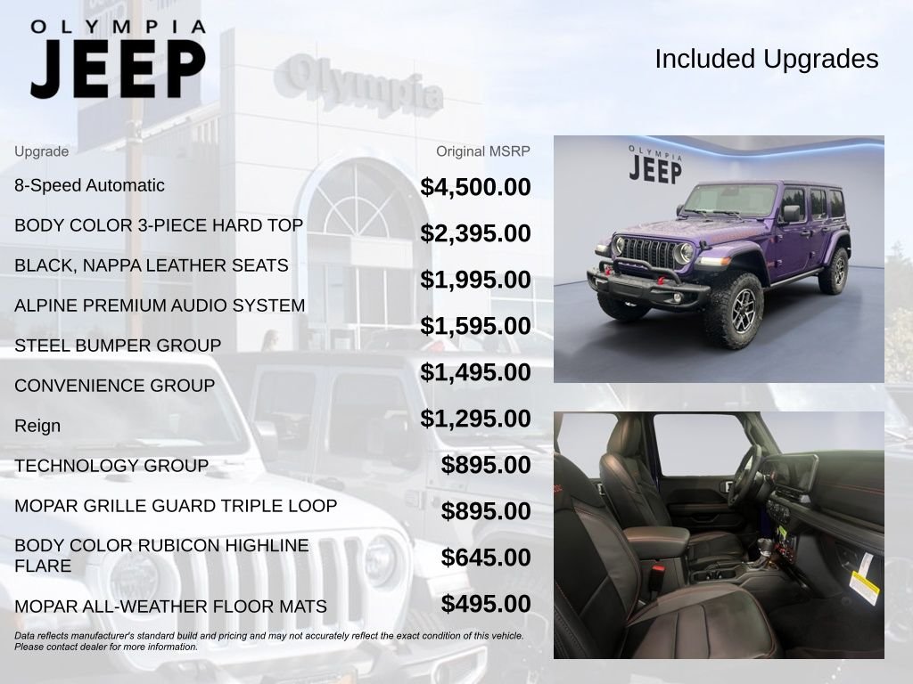 New 2026 Reign Exterior Paint Jeep Rubicon image 4