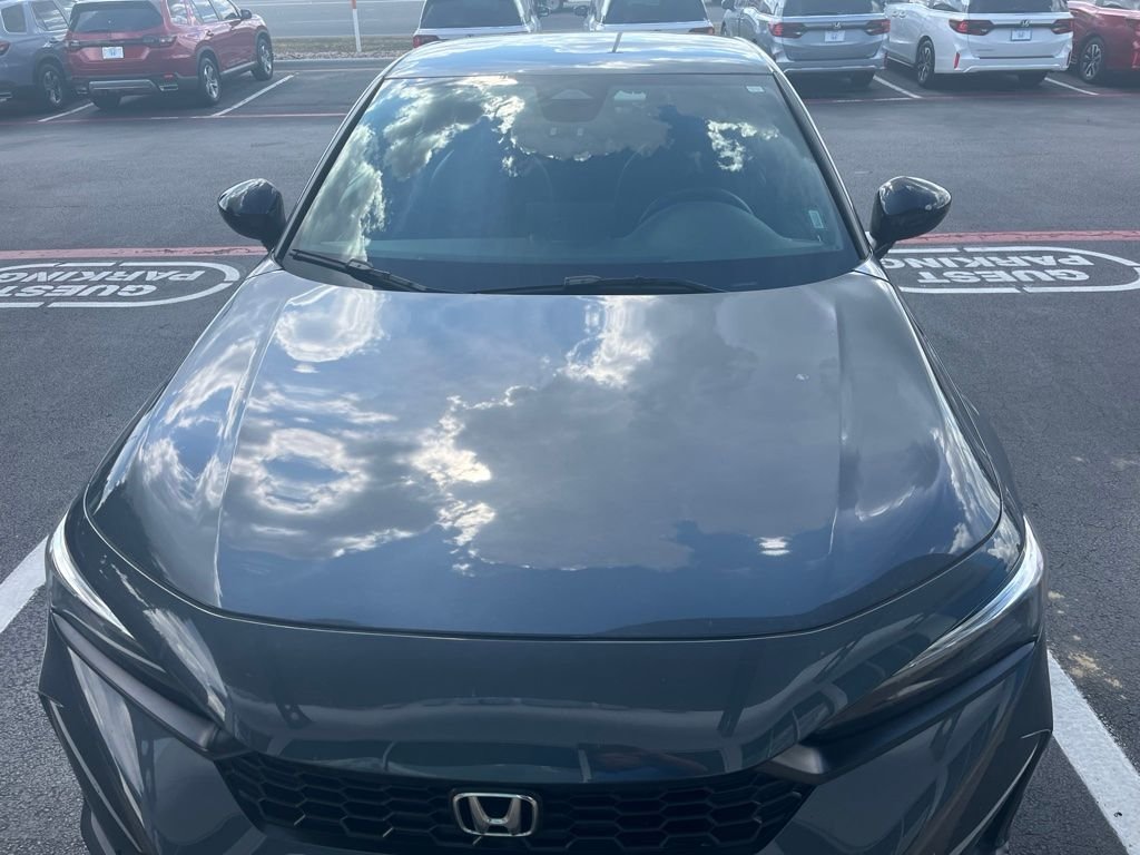 Certified Used 2025 Meteorite Gray Metallic Honda 4D SPORT image 2